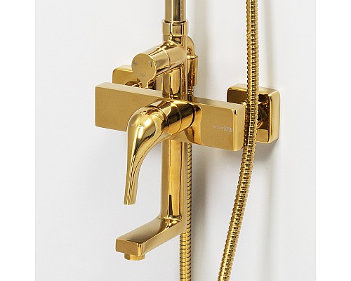 Душевая система WasserKRAFT A171.263.207.PG Золото глянцевое