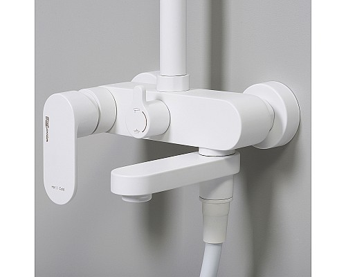 Душевая система WasserKRAFT A185.163.155.WM Белая матовая