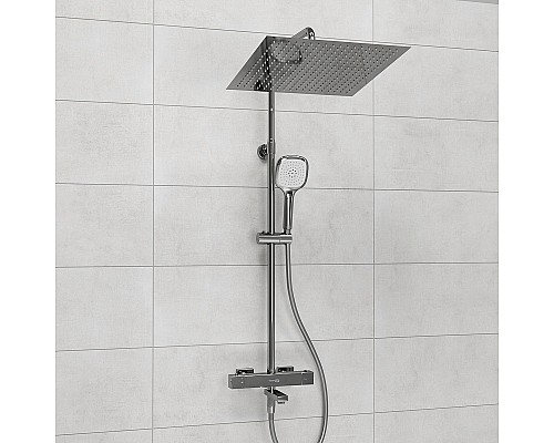 Душевая система WasserKRAFT A199.119.065.087.CH Thermo с термостатом Хром