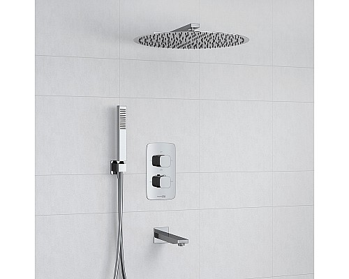 Душевая система WasserKRAFT A178644 Thermo с термостатом Хром