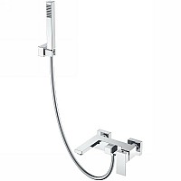 Смеситель для ванны Boheme Qubic 473-CR Хром