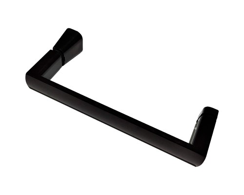 Душевая дверь Abber Schwarzer Diamant 110 AG30110B5 профиль Черный стекло прозрачное