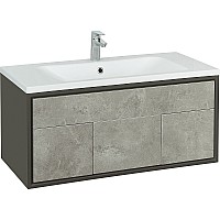 Тумба под раковину Aquaton Уэльс 80 1A267901WA6A0 подвесная Авеллино грей Антрацит
