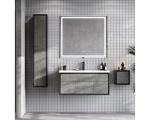 Тумба под раковину Aquaton Уэльс 80 1A267901WA6A0 подвесная Авеллино грей Антрацит