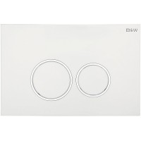 Клавиша смыва Black&White Universe WPI-09511 09511 Glossy Ivory