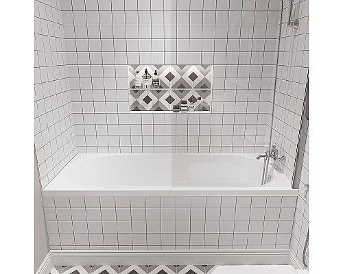 Акриловая ванна STWORKI Хельсинки 170x70 292219 без гидромассажа