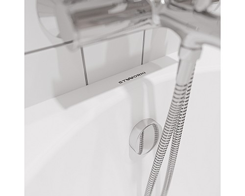 Акриловая ванна STWORKI Хельсинки 170x70 292219 без гидромассажа