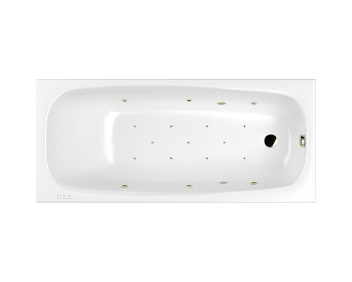 Акриловая ванна Whitecross Layla 170x75 с гидромассажем