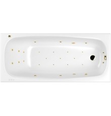 Акриловая ванна Whitecross Layla 180x80 с гидромассажем