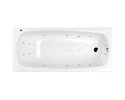 Акриловая ванна Whitecross Layla 180x80 с гидромассажем