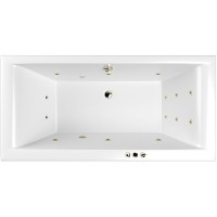 Акриловая ванна Whitecross Savia Duo 170x80 с гидромассажем