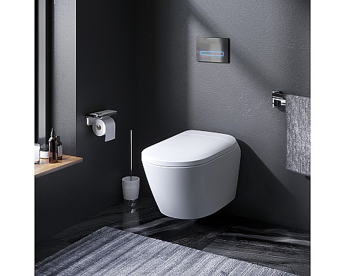 Унитаз-биде AM.PM Sensation CCC301700SC подвесной с сиденьем Микролифт