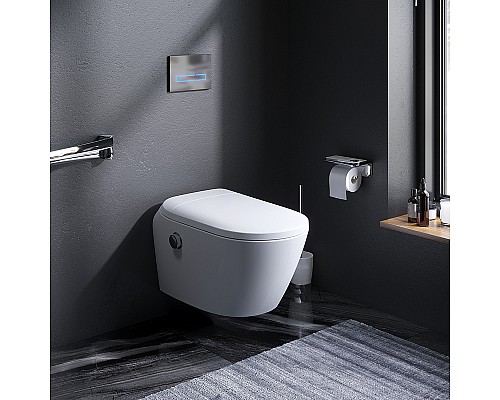 Унитаз-биде AM.PM Sensation CCC301700SC подвесной с сиденьем Микролифт