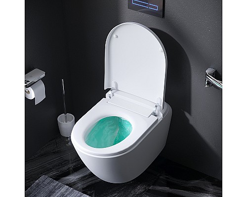 Унитаз-биде AM.PM Sensation CCC301700SC подвесной с сиденьем Микролифт