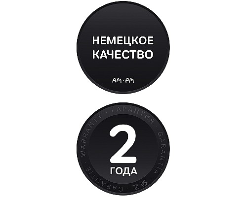 Душевая система AM.PM Inspire V2.0 F0750A522 с термостатом Черная матовая