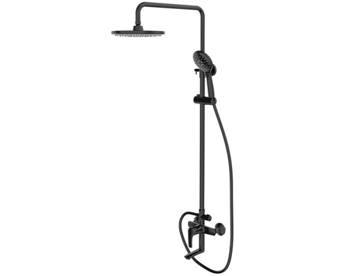 Душевая система Iddis Ray RAYBL3Fi06 Черная матовая