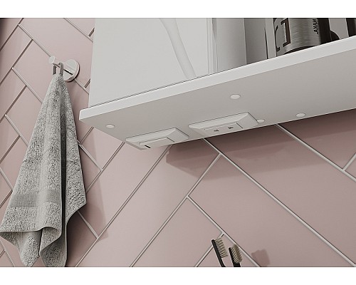 Зеркало со шкафом Volna Adel 60 L zsADEL60.L-01 с подсветкой Белое