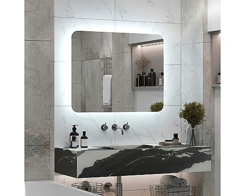 Зеркало Reflection Horizon 1000х700 RF4209HR с подсветкой с бесконтактным выключателем и диммером