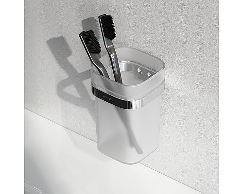 Стакан для зубных щеток AM.PM Func A8F34300 Хром