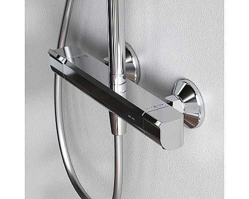 Душевая система AM.PM Func F078F400 с термостатом Хром