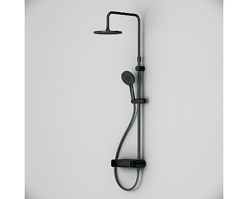 Душевая система AM.PM X-Joy F0785A622 Черная матовая
