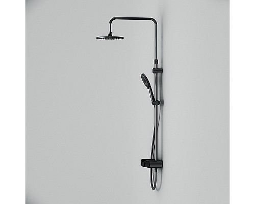 Душевая система AM.PM X-Joy F0785A622 Черная матовая