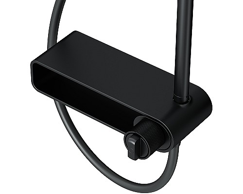 Душевая система AM.PM X-Joy F0785A622 Черная матовая