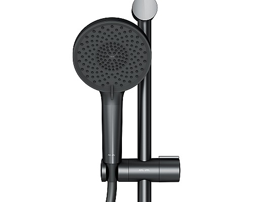 Душевая система AM.PM X-Joy F0785A622 Черная матовая