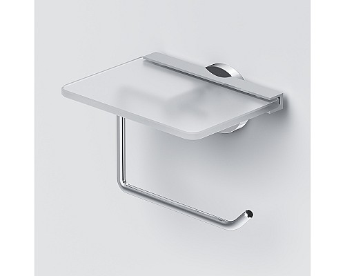 Держатель туалетной бумаги AM.PM X-Joy A85A341500 с полкой Хром