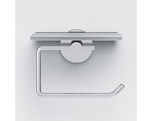 Держатель туалетной бумаги AM.PM X-Joy A85A341500 с полкой Хром