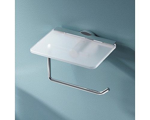 Держатель туалетной бумаги AM.PM X-Joy A85A341500 с полкой Хром