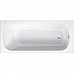 Стальная ванна Bette Form 190x80 2951-000 AD PLUS с шумоизоляцией и антигрязевым покрытием