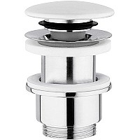 Донный клапан Globo FI024BI click-clack Белый глянцевый