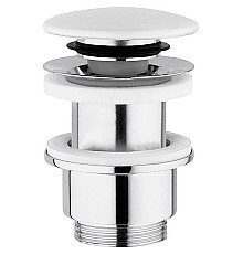 Донный клапан Globo FI024BI click-clack Белый глянцевый