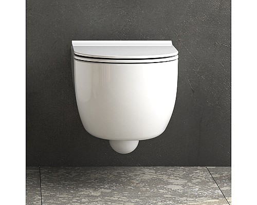 Унитаз Globo Mode MES02BI подвесной без сиденья