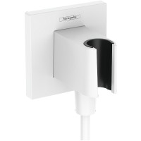 Шланговое подключение Hansgrohe FixFit E Белое матовое