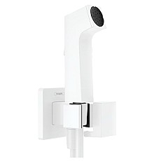 Гигиенический душ со смесителем Hansgrohe Bidette 29233700 Белый матовый