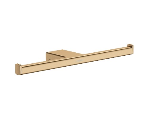 Держатель туалетной бумаги Hansgrohe AddStoris 41748140 двойной Шлифованная бронза