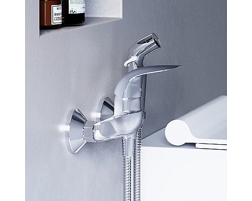 Гигиенический душ со смесителем Damixa Eclipse 318000000 Хром