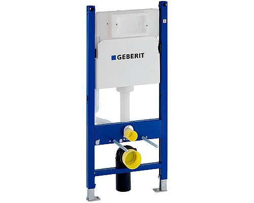 Инсталляция Geberit Delta 458.163.21.1 для унитаза с клавишей смыва Хром глянцевый