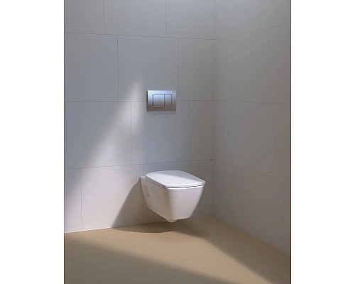 Инсталляция Geberit Delta 458.163.21.1 для унитаза с клавишей смыва Хром глянцевый