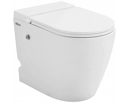 Унитаз Abber Bequem AC1115P приставной с сиденьем Микролифт