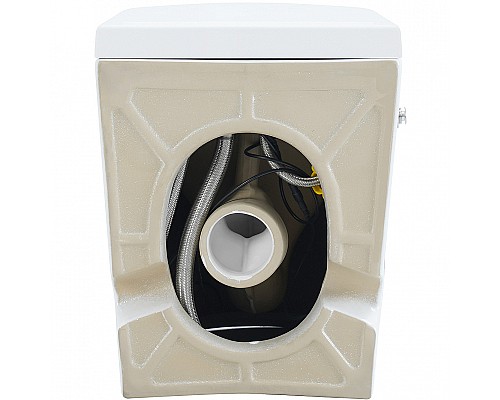 Унитаз Abber Bequem AC1115P приставной с сиденьем Микролифт