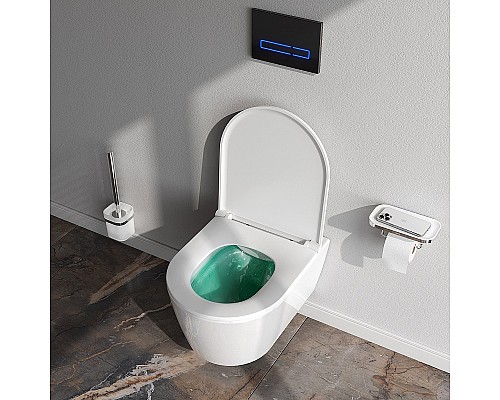 Унитаз AM.PM Func C8F1700SC подвесной с сиденьем Микролифт