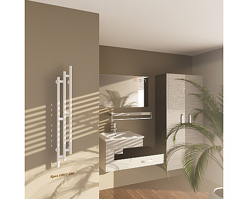 Электрический полотенцесушитель Altasan Бриз 120х17 Бриз12017БМ Белый матовый