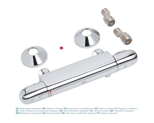 Смеситель для душа Grohe Grohtherm 1000 с термостатом Хром