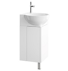 Тумба под раковину Aqwella Porto 45 POR0104WW угловая Белая