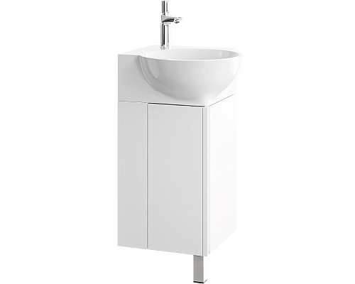 Тумба под раковину Aqwella Porto 45 POR0104WW угловая Белая