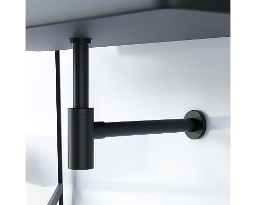 Сифон для раковины Damixa Option 210800300 Черный матовый