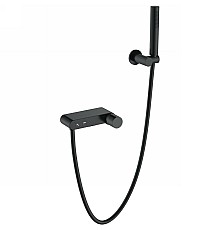 Смеситель для ванны Boheme Stick 123-BB Черный матовый